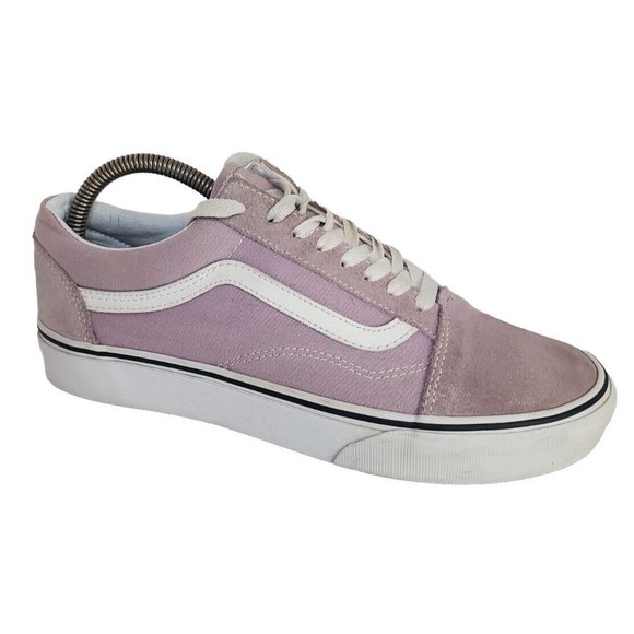 Vans Unisex Lace Up Lavender Purple Suede Mens 8 Womens 9.5 - Picture 1 of 12
